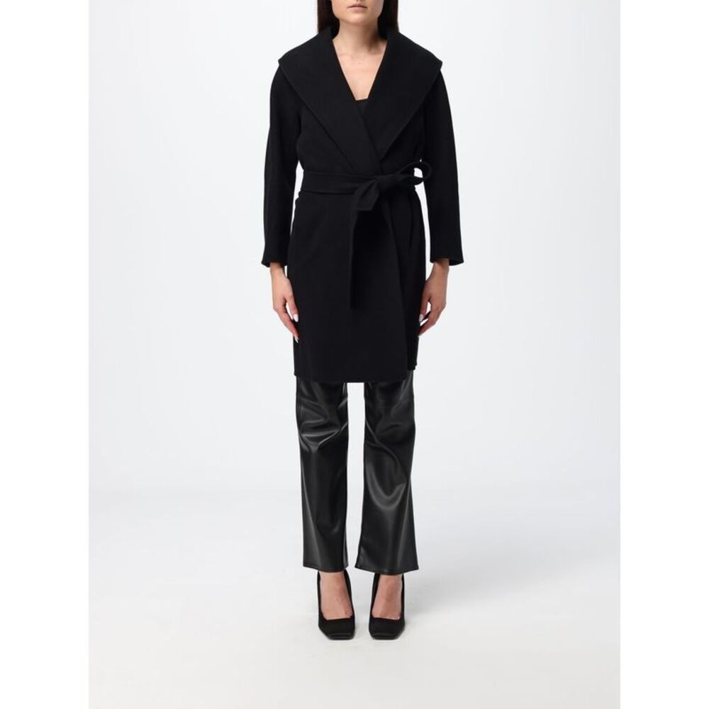'S Max Mara Coat Woman Black